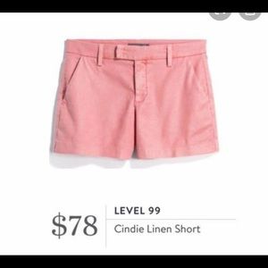 Level 99 pink shorts
